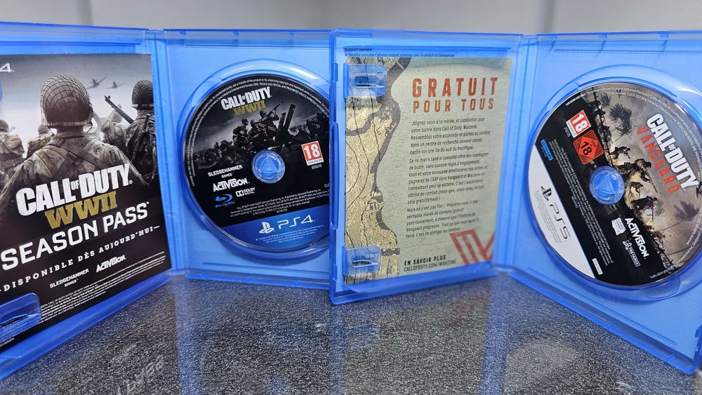 Pack 2X Call of Duty WWII Vanguard WW2 World War 2