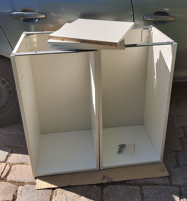 2 sztuki Ikea  METOD Szafki stojące dolne, 40x37x80 cm