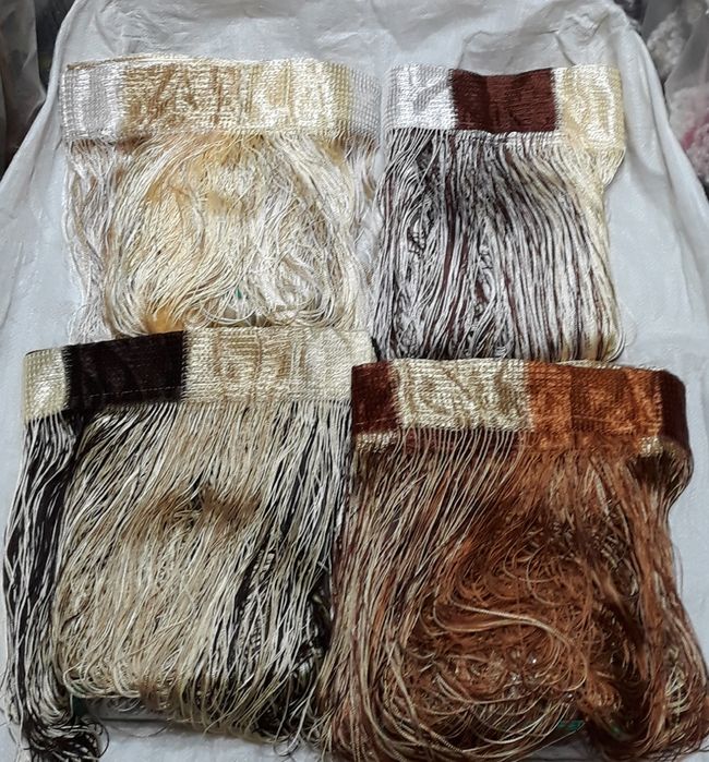 Шторы Нити Радуга без люрекса  - склад г.Киев.