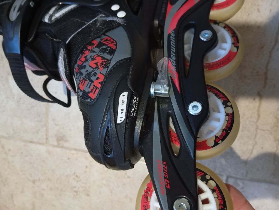 Роликові ковзани Bladerunner Phaser XR Combo 28-32 пуліуретанові колес