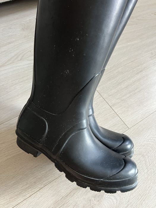Czarne kalosze hunter 37