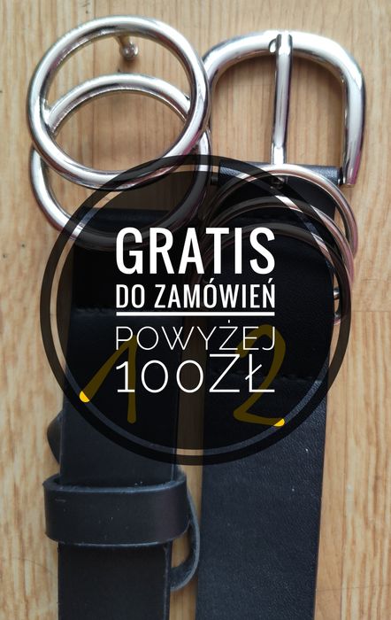 Pasek gratis do zamówienia