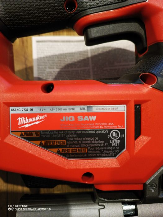 Milwaukee 2737-20 m18 Fuel Brushless Jigsaw: 6 200 грн