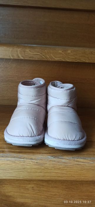 Угги рожеві, осіннє взуття для дівчинки, дутіки, уги, розмір 20-