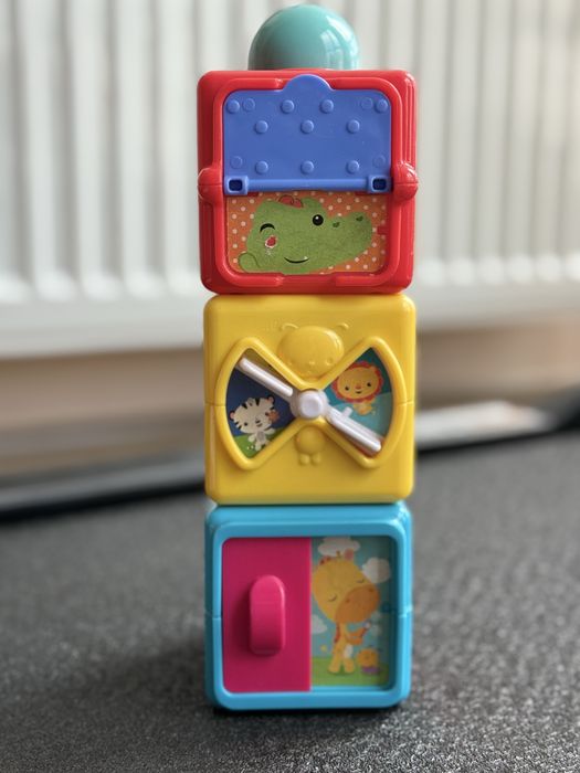 Розвиваючі кубики Fisher-Price від 6 місяців