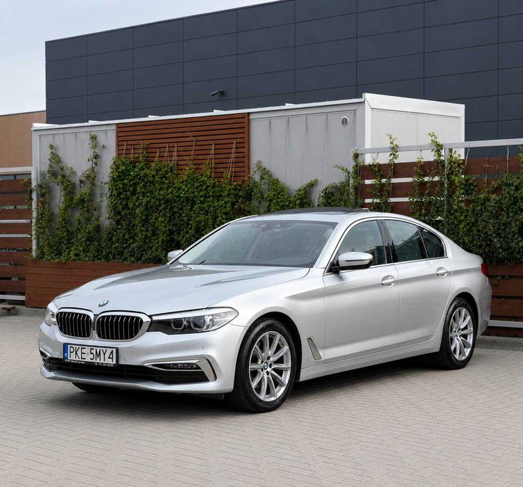 BMW 520d G30 Luxury Line|190 KM|Automat|Panorama|Skóra Cognac|LED| Navi