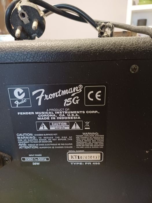 Amplificador Fender Frontman