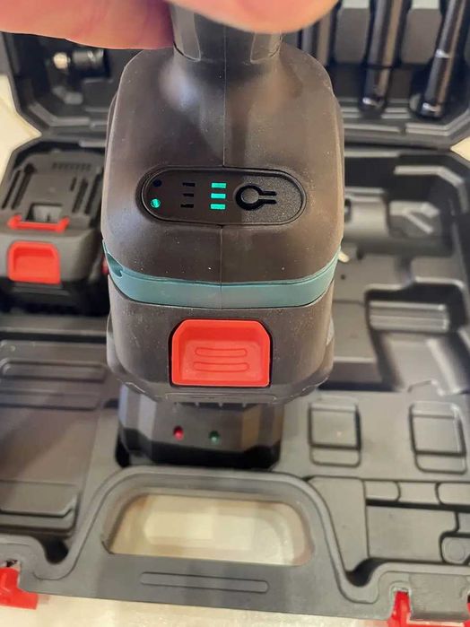 Потужний гайковерт акумуляторний ударний шуруповерт 36В, безщітковий