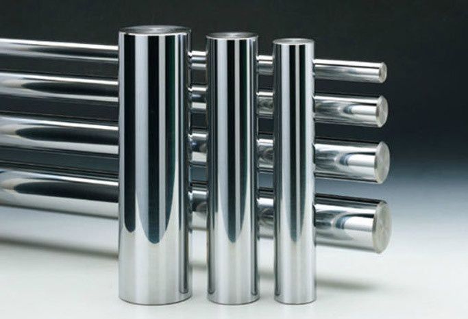 Шток гартований хромований труба безшовна