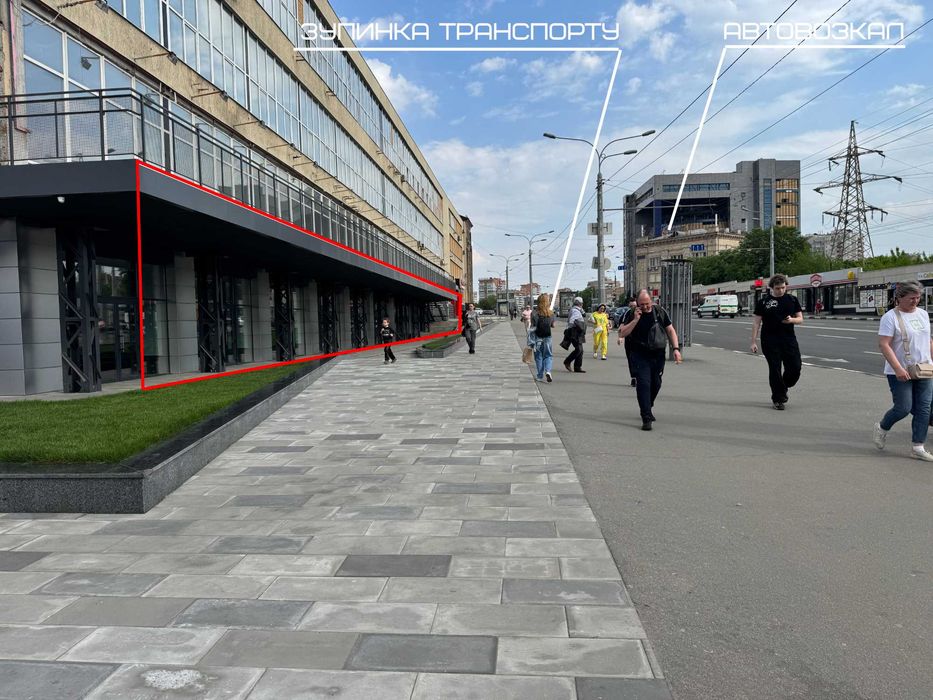 Оренда 222 м2 під магазини - м. Харків, пр. Аерокосмічний, 20
