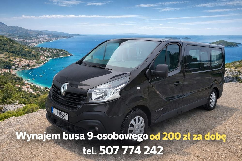 LAWETA WYNAJEM 3.5 T Auto laweta Zgierz BUS 9os.