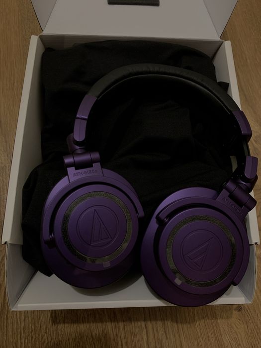 Навушники Bluetooth Audio-Technica ATH-M50BT Purple