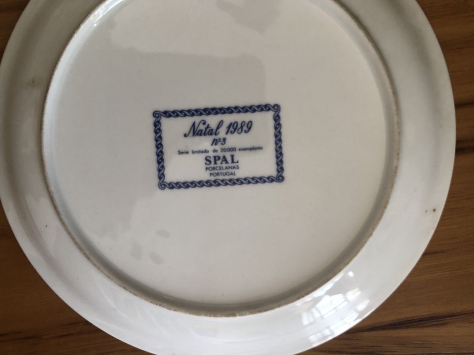 Prato decorativo Spal Natal 1989 - Nº 3