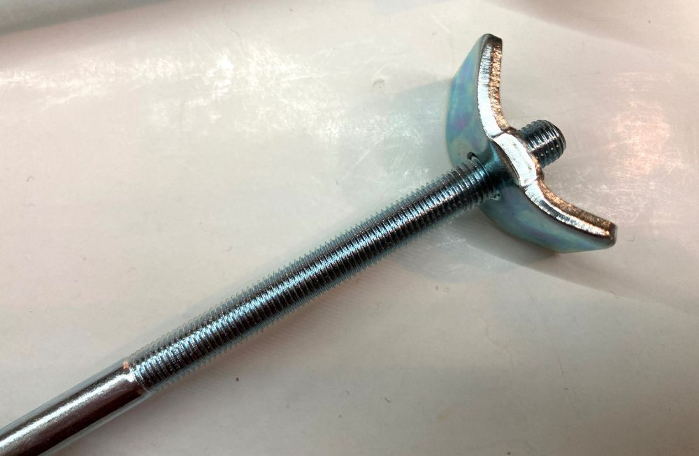 Hafele ZŁĄCZE DO ŁĄCZENIA BLATÓW ZipBolt 35/M6x165 mm, 2 szt.