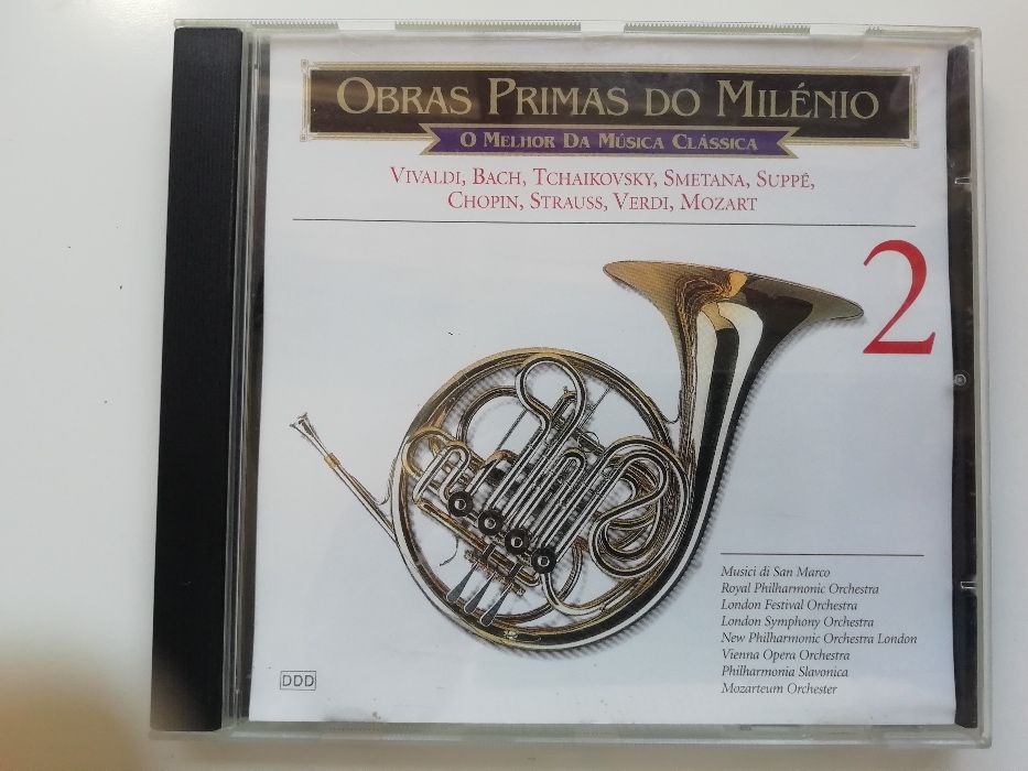CD - "Obras Primas do Milénio" (música clássica)