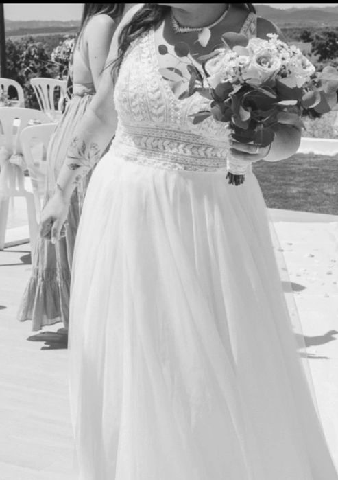 Vestido noiva n°42, usado uma vez