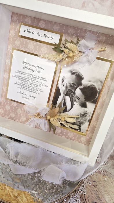 Podziękowania dla rodziców,ślub