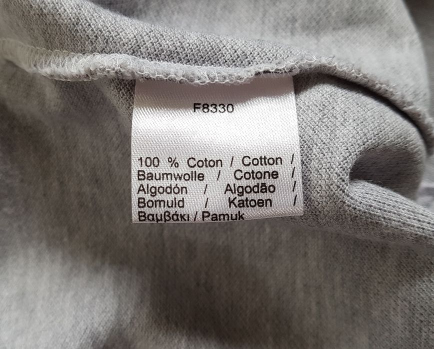 Lacoste поло футболка серая оригинал 5 - L