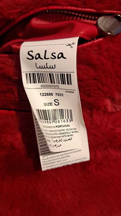 Casaco Salsa reversível, tam.S