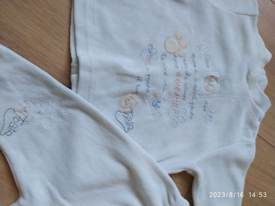 Komplet niemowlęcy r. 56