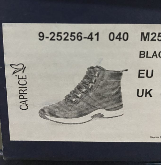 Черевики жіночі Caprice(Німеччина)