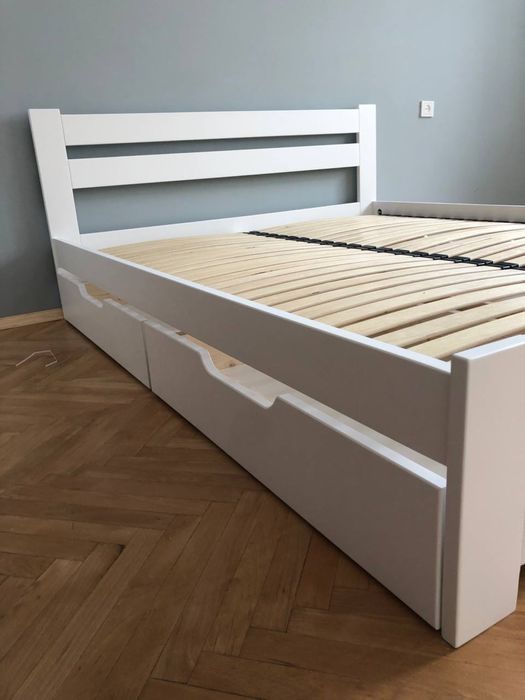 ВІД ВИРОБНИКА чудове деревʼяне ліжко з шухлядами кровать з ящиками