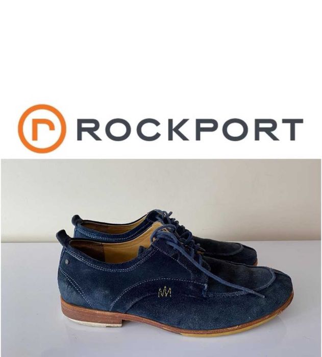 Туфли Rockport Adiprene Blue Suede Lace Oxford  розмір 42/27 оригінал