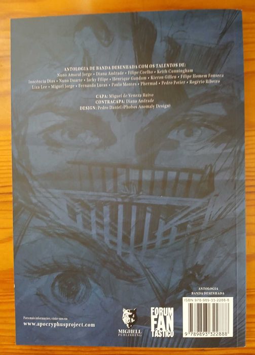 BD Apocryphus - Vol 5 Monstro! Antologia da Banda Desenhada