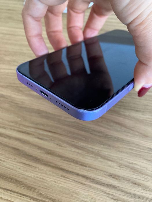 Iphone 12 roxo 128gb com capas