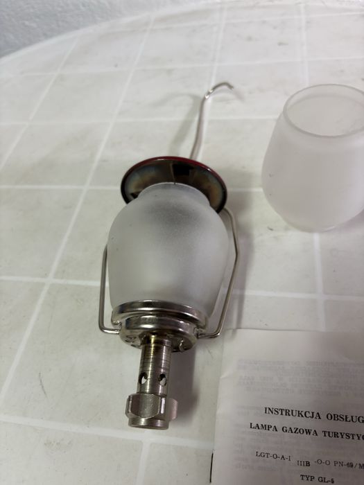 Lampa turystyczna , gazowa, PRL Loft, Vinted.