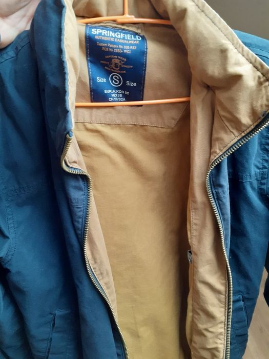 Blusão Springfield Azul p Homem S36