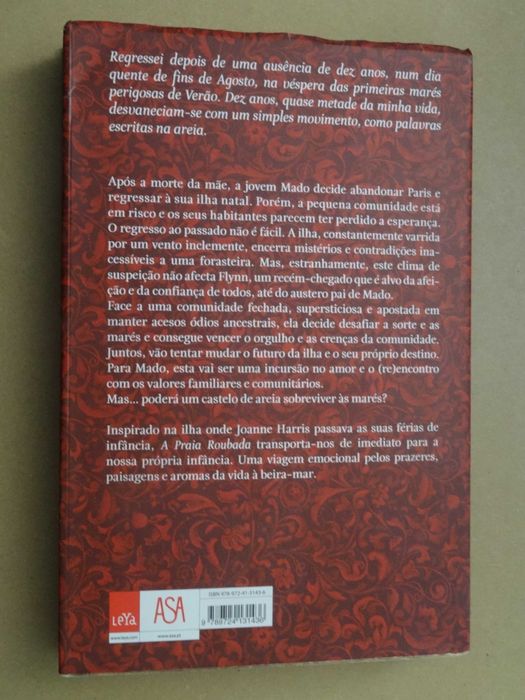 A Praia Roubada de Joanne Harris