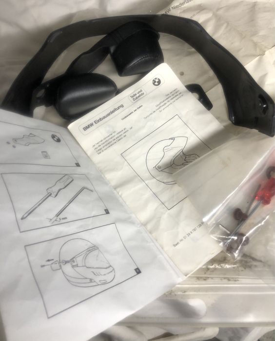 Pala NOS para capacete BMW System 3 “schuberth” MX, Enduro