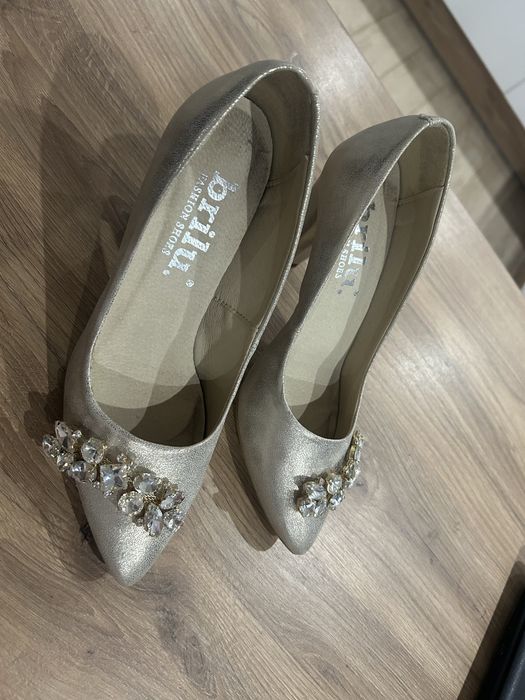 Buty ślubne Brilu 39