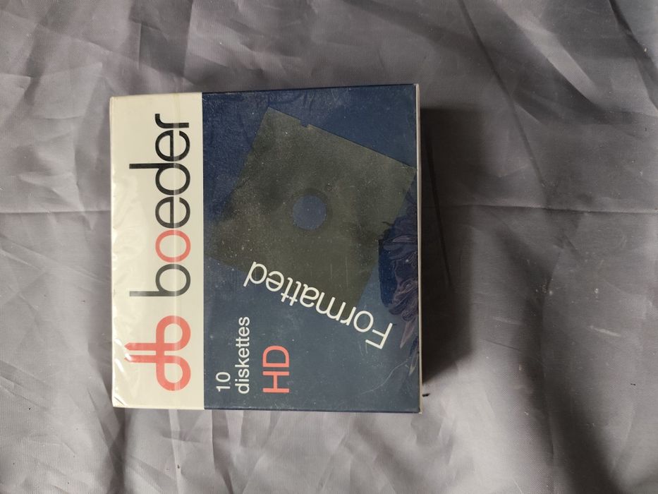 10 Nowych Dyskietek Boeder 5.25 zafoliowane
