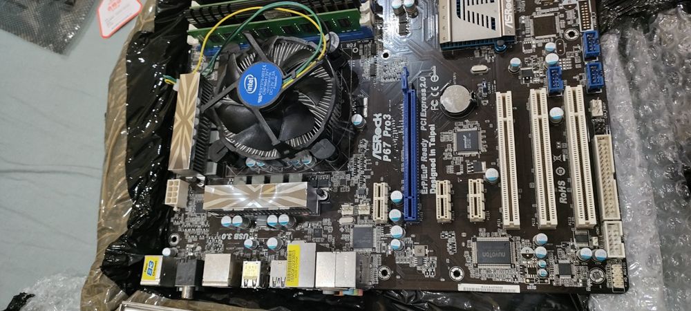 Płyta główna + CPU + RAM