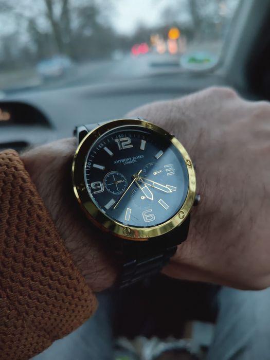 Zegarek Anthony James Limited Edition Grandoise Automatic Black