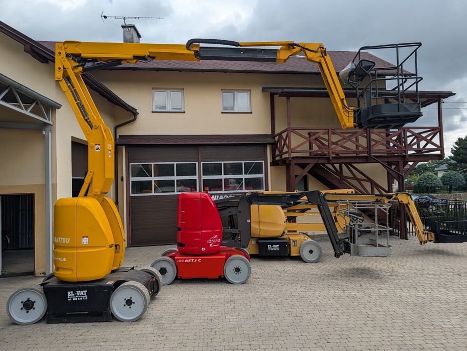 Podnośnik koszowy manitou 120