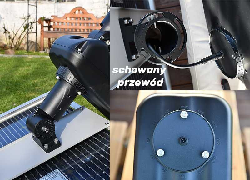 Lampa solarna uliczna Sanko FC-40 6000K LED 40W 7200lm LiFePO4 24Ah