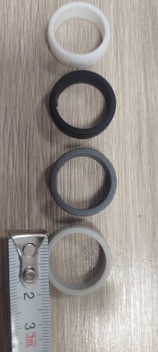 Obrączki silikonowe 4 sztuki