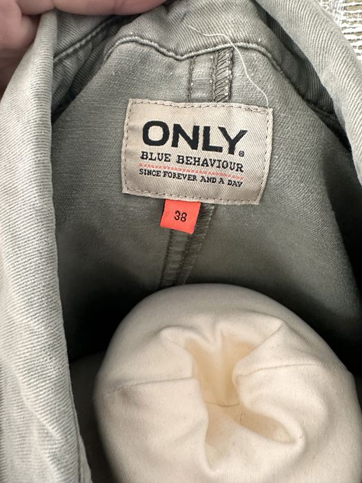 Kurtka jeansowa długa