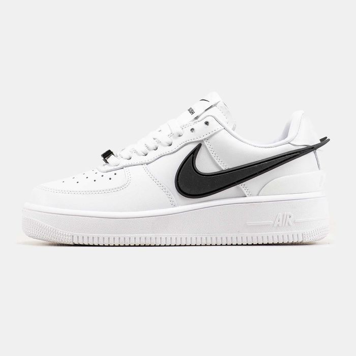 Кросівки Nike Air Force x AMBUSH White/Black premium