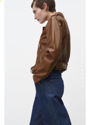Куртка Zara шкірянка
