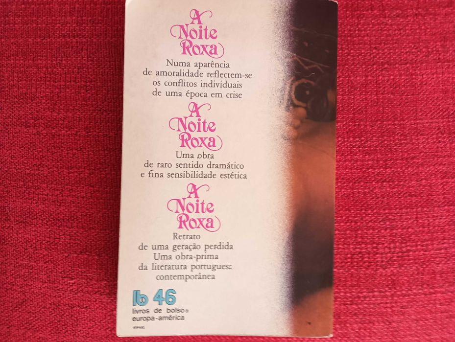 A Noite Roxa - Urbano Tavares Rodrigues