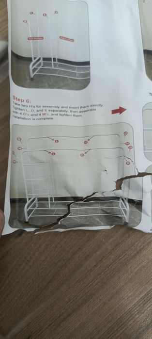 Podwójny wielofunkcyjny wieszak na ubrania biały