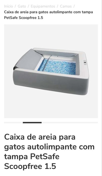 Caixa de areia automatica