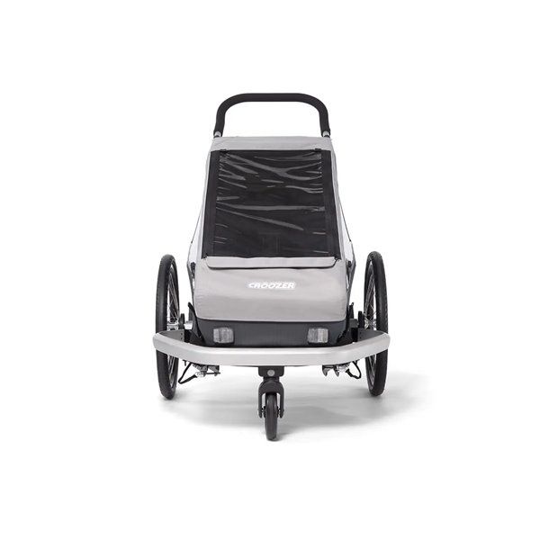 wozek spacerowy przyczepka rowerowa Croozer Keeke 1 Stone Grey