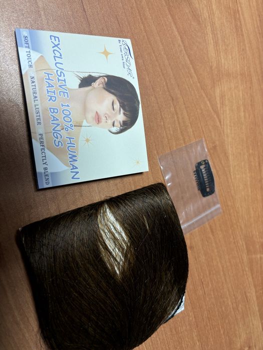 Bardar prawdziwe włosy z klipsem