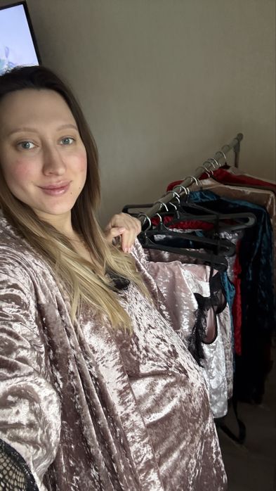 Піжама халат і сорочка. Подарунок на день закоханих!