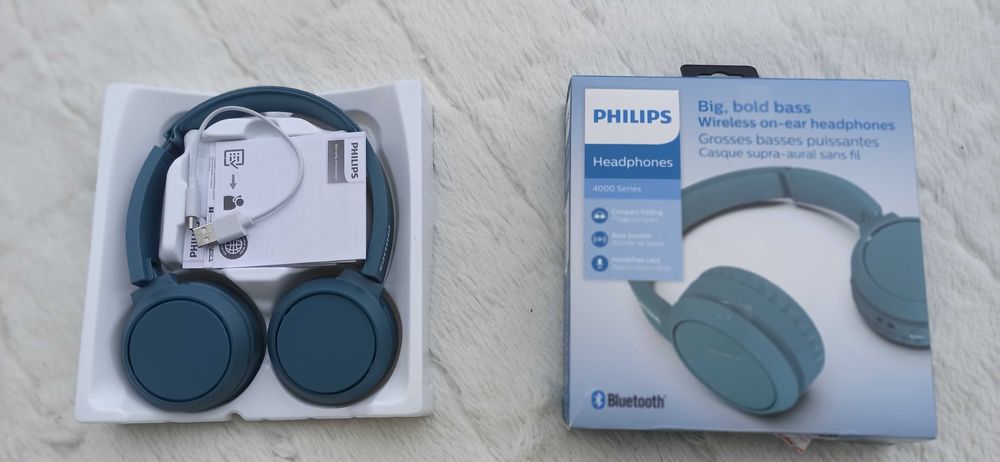 Philips TAH4205 BASS+ SUPER bezprzewodowe słuchawki,